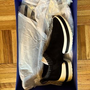 Stuart Weitzman black sneakers size 5.5